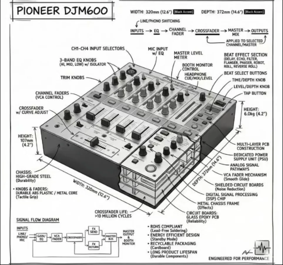 Pioneer DJM-600