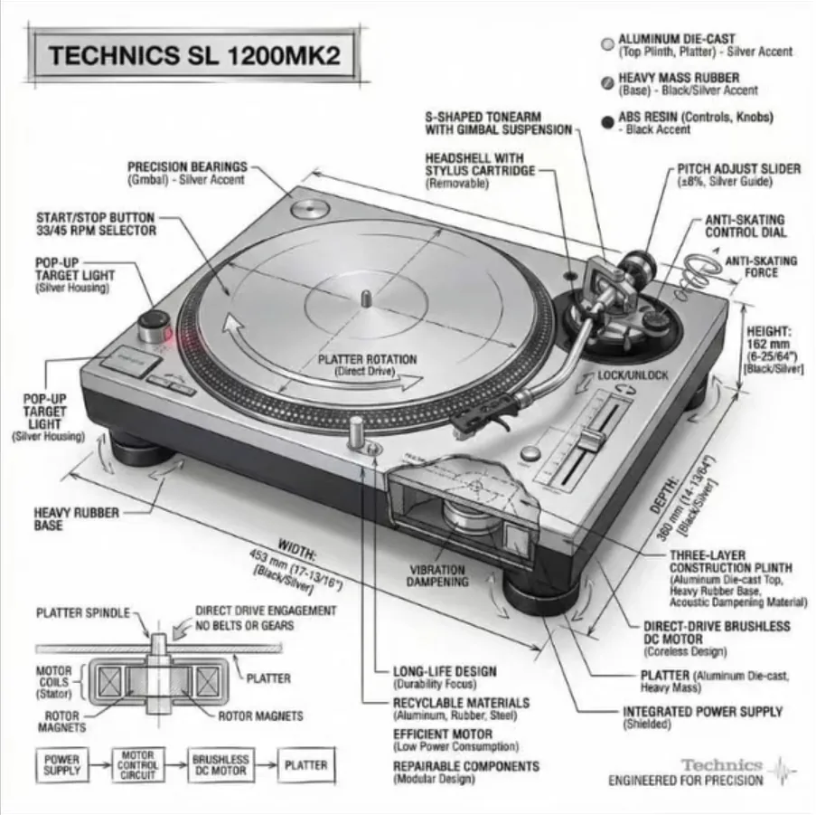 Technics SL-1200 MK2
